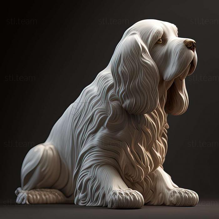 Clumber Spaniel dog